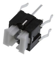 C&K COMPONENTS ILS TA250 40 Tactile Switch, Blue, ILS Series, Top Actuated, Through Hole, Plunger for Cap, 250 gf