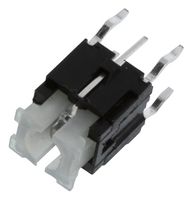 C&K COMPONENTS ILS TB180 40 Tactile Switch, Blue, ILS Series, Top Actuated, Through Hole, Plunger for Cap, 180 gf
