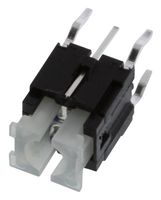C&K COMPONENTS ILS TB250 40 Tactile Switch, Blue, ILS Series, Top Actuated, Through Hole, Plunger for Cap, 250 gf