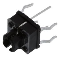 C&K COMPONENTS ILS TC180 30 Tactile Switch, Green, Yellow, ILS Series, Top Actuated, Through Hole, Plunger for Cap, 180 gf