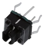 C&K COMPONENTS ILS TC250 30 Tactile Switch, Green, Yellow, ILS Series, Top Actuated, Through Hole, Plunger for Cap, 250 gf