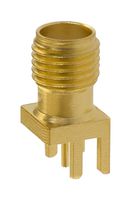 MUELLER ELECTRIC BU-1420711821 RF / Coaxial Connector, SMA Coaxial, Straight Jack, Solder, 50 ohm, Beryllium Copper