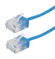 L-COM TRD634-BLU-15F Cable Ethernet, Cat6, RJ45 Macho a RJ45 Macho, UTP (par trenzado sin blindaje), Azul, 4.6 m