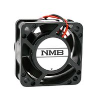 NMB TECHNOLOGIES 04020VE-24Q-CU-01 DC Axial Fan, 24 V, Square, 40 mm, 20 mm, Ball Bearing, 12.4 CFM