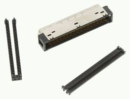3M 10168-6000EC D Sub Connector, 68 Contacts, Plug, IDC / IDT, MDR 101 Series, Steel Body
