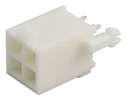 AMP - TE CONNECTIVITY 1-770874-1. Pin Header, Wire-to-Board, 4.14 mm, 2 Rows, 4 Contacts, Through Hole Straight