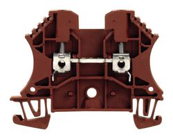WEIDMULLER 1037710000 Bloque de Terminal c/Montaje en Riel DIN, 2 Posiciones, 26 AWG, 12 AWG, 2.5 mm², Tornillo, 24 A