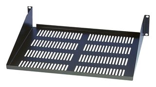 EATON TRIPP LITE SRSHELF2P Rack Shelf, Canteliver, Fixed, Steel, 2U, 482.6 mm, 457.2 mm