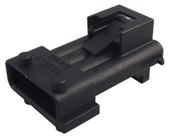 AMP - TE CONNECTIVITY 1-962340-1 Connector Housing, Timer Connector System, Plug, 4 Positions, 5 mm
