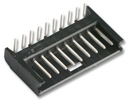 TE CONNECTIVITY - AMP 280379-1 Cabezal de Pin, Cable-a-Tarjeta, 2.54 mm, 1 Líneas, 6 Contactos, THT (Through Hole) Ángulo Recto
