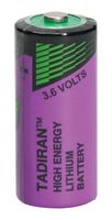 TADIRAN BATTERIES TLH-5955/S Batería, 3.6 V, 2/3AA, Litio, 1.4 Ah, Positivo Elevado y Negativo Plano, 1