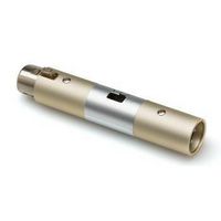 HOSA ATT-448 Input Attenuator, 3P XLR Female to 3P XLR Male Adapter, Select -20 dB, -30 dB, or -40 dB
