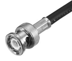 KINGS 2065-2-9 M66 Conector Coaxial / RF, BNC Coaxial, Macho Recto, Crimpado, 75 ohm, Belden 1505A, Latón
