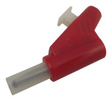 RADIALL R941461600 Banana Test Connector, Plug, Cable Mount, 30 A, 750 V, Nickel Plated Contacts, Red
