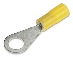 MULTICOMP PRO DNR05-3 Terminal de Anillo, M3, #5, 20 AWG, 0.5 mm², DNR, Amarillo
