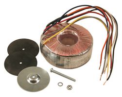 HAMMOND 1182M22 Transformador Toroidal, Potencia, 120 VA, 117V, 234V, 22V, 44V, Doble Primario, Doble Secundario