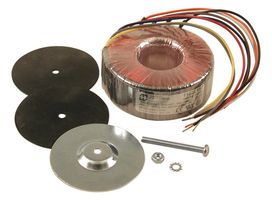 HAMMOND 1182P22 Transformador Toroidal, Potencia, 225 VA, 117V, 234V, 22V, 44V, Doble Primario, Doble Secundario