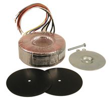 HAMMOND 1182N117 Toroidal Transformer, Power, 500 VA, 117V, 234V, 117V, 234V, Dual Primary, Dual Secondary, Open