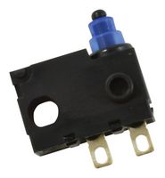 ARATAS D2QW-C003H Interruptor Microswitch, Subminiature, Pistón, SPST-NO, Soldable, 100 mA, 30 V