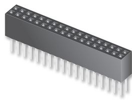 SAMTEC SFMC-104-01-S-D-TR Receptáculo PCB, Tarjeta-a-Tarjeta, Cable-a-Tarjeta, 1.27 mm, 2 Líneas, 8 Contactos, Through Hole