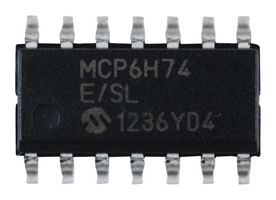 MICROCHIP MCP6H74-E/SL