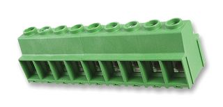 AMPHENOL RF 175101-22-36.00 Standard Terminal Block, Power, 9 Contacts, 15 mm, Terminal Block, PCB Mount, 1 AWG