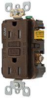 HUBBELL WIRING DEVICES AFR15TR Conector de Entrada de Potencia, Resistente a Alteraciones, Falla de Arco, Electrical AC Power