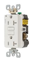 HUBBELL WIRING DEVICES AFR20TRW Conector de Entrada de Potencia, Resistente a Alteraciones, Falla de Arco, Electrical AC Power