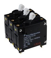 TE CONNECTIVITY - POTTER&BRUMFIELD W69-X2Q110-20 Interruptor Magnético-Hidráulico, Serie W6, 20 A, 3 polos, 277 V, 5 kA, 100 s