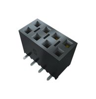 SAMTEC SSM-102-L-DV-K-TR Receptáculo PCB, Tarjeta-a-Tarjeta, 2.54 mm, 2 Líneas, 4 Contactos, Montaje Superficial