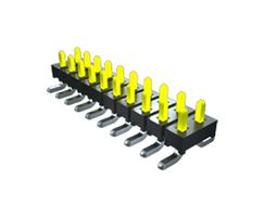 SAMTEC TMM-103-01-L-D-SM-P-TR Cabezal de Pin, Tarjeta-a-Tarjeta, 2 mm, 2 Líneas, 6 Contactos, Montaje Superficial, TMM Series