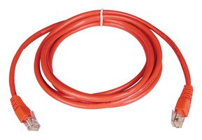 EATON TRIPP LITE N002-005-RD Cable de Red, Cat5e, RJ45 Macho a RJ45 Macho, 1.5 m, 5 ft, Rojo, N002 Series