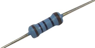 VISHAY MBB02070C1003FCT00 Through Hole Resistor, 100 kohm, MBB Series, 600 mW, ± 1%, Axial Leaded, 350 V