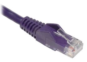 EATON TRIPP LITE N001-010-PU Cable de Red, Cat5e, RJ45 Macho a RJ45 Macho, 3 m, 10 ft, Morado, N001 Series