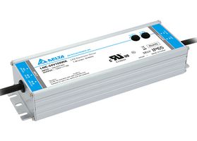 DELTA ELECTRONICS LNE-24V100WDAA Driver LED, ITE, 100 W, 24 V, 4 A, Corriente Constante, Voltaje Constante, 90 VAC