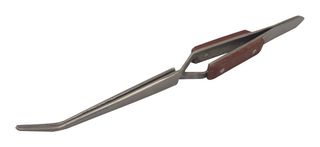 MULTICOMP PRO TW1128 Tweezer, Angled, 160 mm, Steel Body, Steel Tip