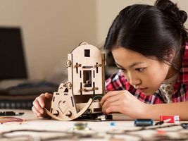 AKX00002SL - Kit Desarrollo Educacional, Arduino CTC101, Programa STEAM Modular, +25 Proyectos, Auto Didacta