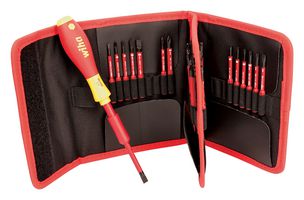 WIHA 28399 Blade Set, 2.5 to 6.5mm SL, #1, #2 PH/SQ/POZ/Xeno SLT/PH/PZ, 1.5 to 6mm Hex, T8 to T25 Trox, 30PC