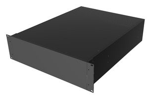 HAMMOND RM3U1922VBK 19" Cabinet, Rack Mount, 133.4 mm, 421.7 mm, 558.8 mm, Aluminum