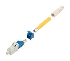 L-COM FOC-LCSM0120-0SU0 Fiber Optic Connector, Simplex, LC, Singlemode, 2mm