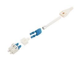 L-COM FOC-LCSM0220-0U0R Conector de Fibra Óptica, Dúplex, LC, Monomodo, 2mm