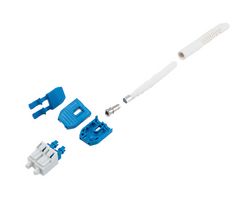L-COM FOC-LCSM0250-0S00 Conector de Fibra Óptica, Dúplex, LC, Monomodo, 2mm