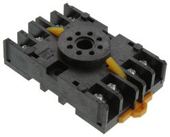 OMRON INDUSTRIAL AUTOMATION 8PFA Base para Relevador, Carril DIN, Tornillo, 8 Pines