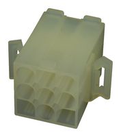 MOLEX 19-09-2098 Carcasa de Conector, Natural, Standard .093" 3191 Series, Macho, 9 Posiciones, 6.7 mm