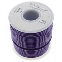 MULTICOMP PRO 24-15147 Cable, Alambre, PVC (Policloruro de Vinilo), Violeta, 26 AWG, 7 x 34AWG, 25 ft