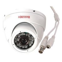 DEFENDER SECURITY 82-18260 IP65 Dome Camera, IR, NTSC, CMOS Color 700 Lines, 12VDC