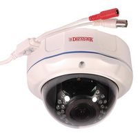 DEFENDER SECURITY 82-18300 CCTV Outdoor 960H Varifocal Vandalproof Dome Camera, 1000 TV lines