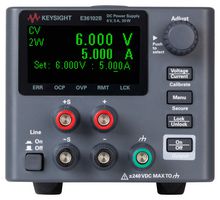 KEYSIGHT TECHNOLOGIES E36102B Fuente de Poder de Mesa, Programmable, 1 Salida, 0 V, 6 V, 0 A, 5 A