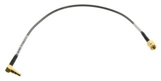 AMPHENOL RF 095-902-427-012 Cable RF / Coaxial ensamblado, 12 ", 305 mm, SMA Macho Recto, Plug de Sonda de Ángulo Recto