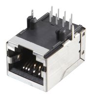 STEWART CONNECTOR SS-7188S-A-NF Modular Connector, RJ45 Jack, 1 x 1 (Port), 8P8C, Cat5e, Through Hole Mount